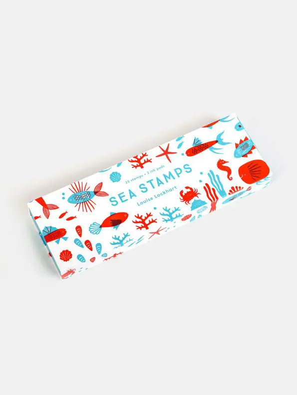 Wooden Stamps and Ink | Under the Sea