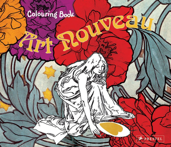 Artist Colouring Book | Art Nouveau