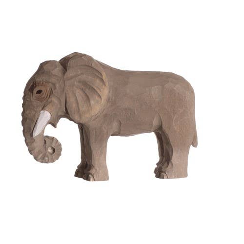 Hand Carved Wooden Animal | Elephant