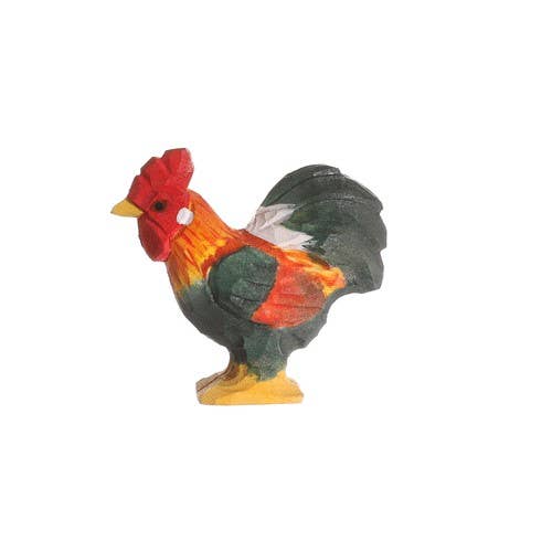 Hand Carved Wooden Animal | Rooster