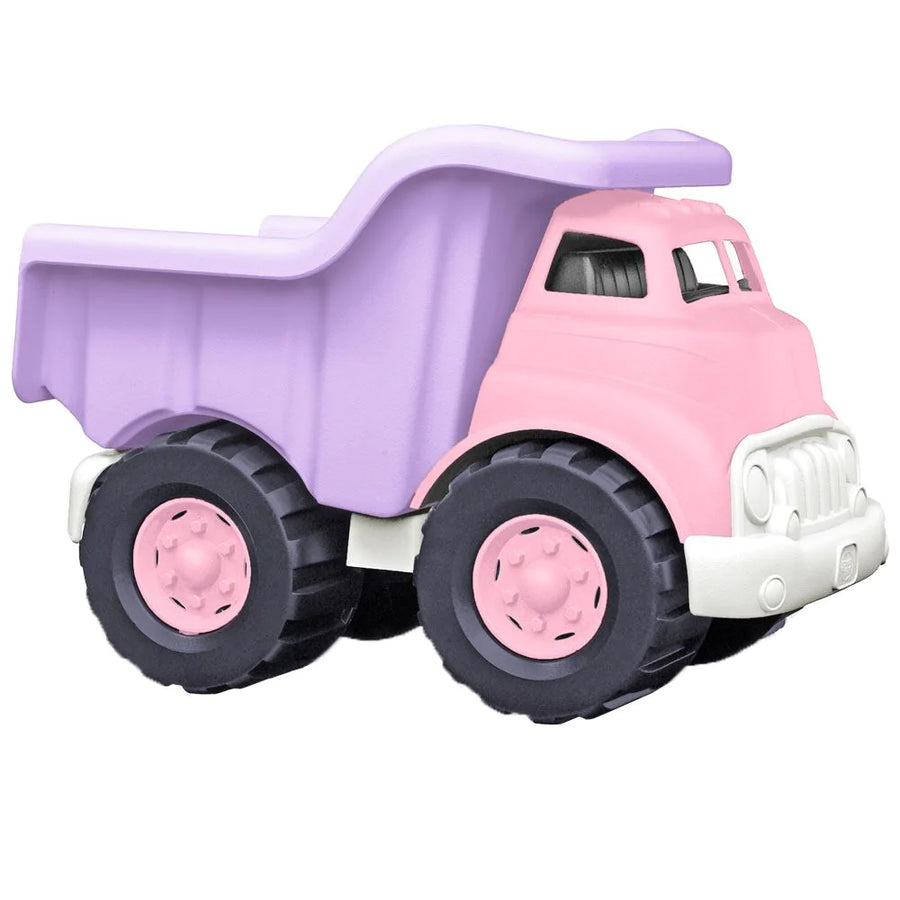 100% Recycled Plastic Dump Truck (Pink) - Moo Like a Monkey