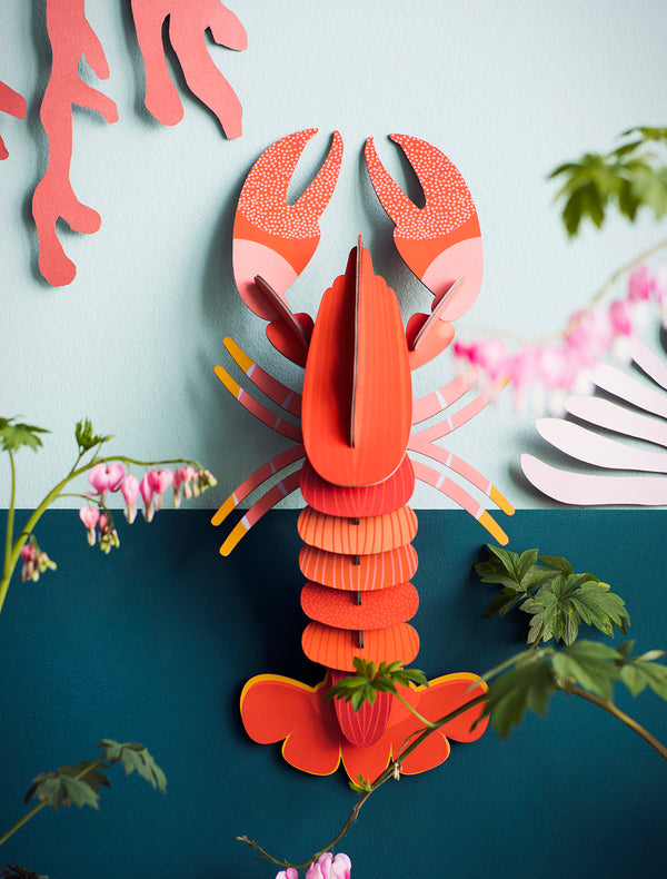 Studio Roof Wall Decoration | Giant Red Lobster