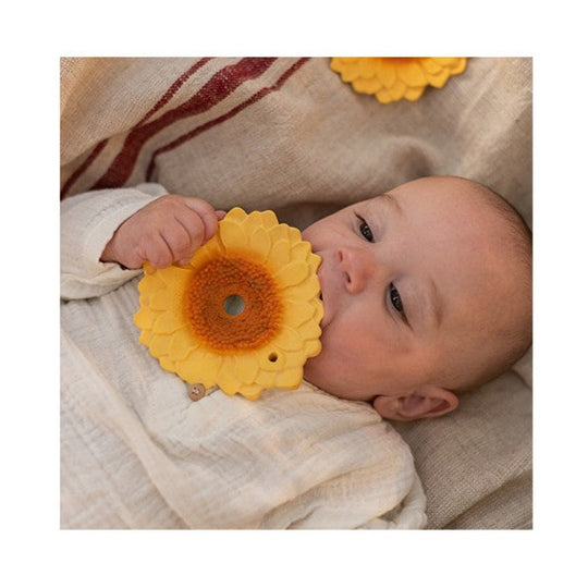 Natural Rubber Teether | Sun the Sunflower