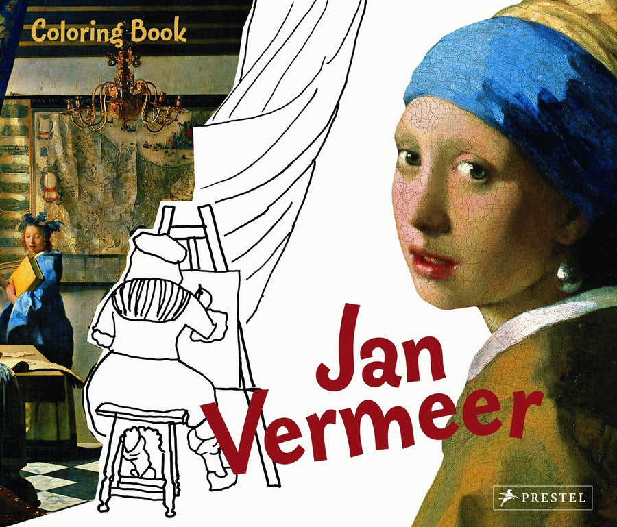Artist Colouring Book | Jan Vermeer - Moo Like a Monkey