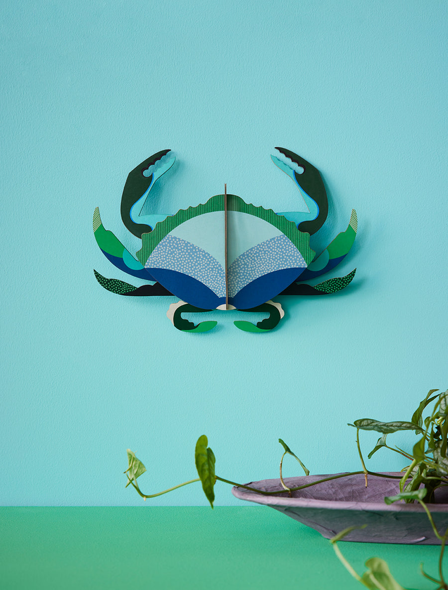 Studio Roof Wall Decoration | Aquamarine Crab - Moo Like a Monkey