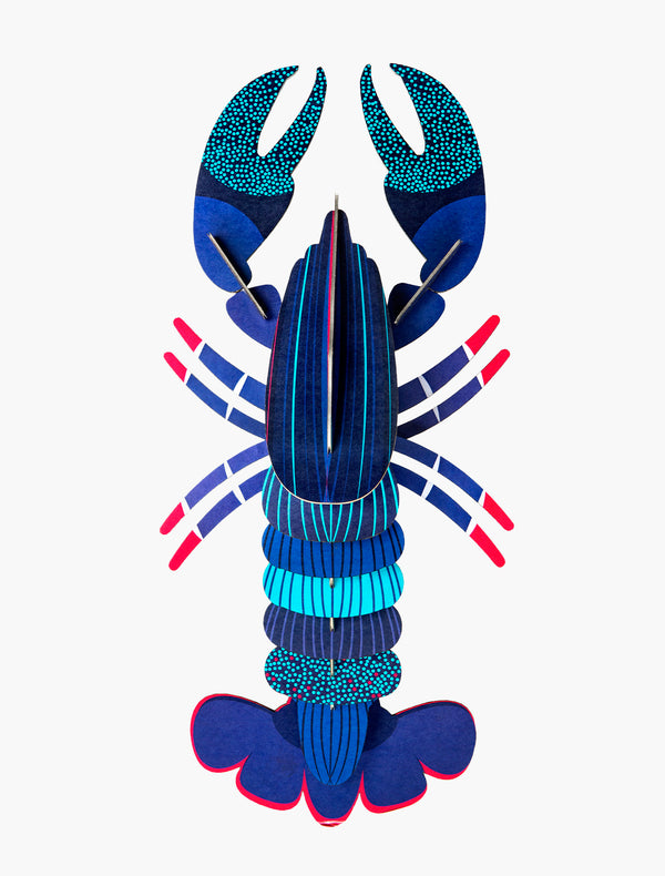 Studio Roof Wall Decoration | Giant Blue Lobster