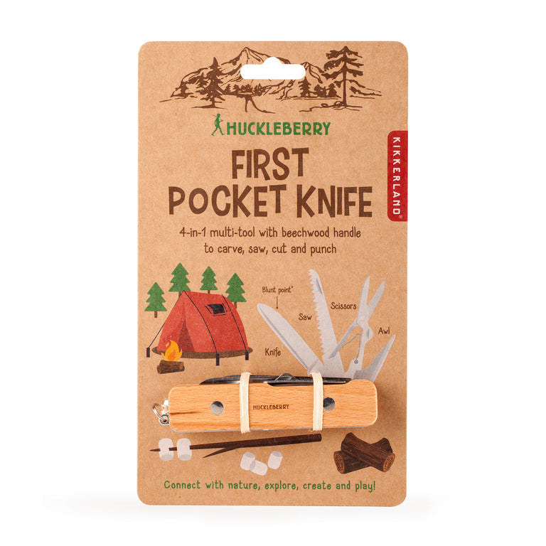 Huckleberry | First Pocket Knife - Moo Like a Monkey