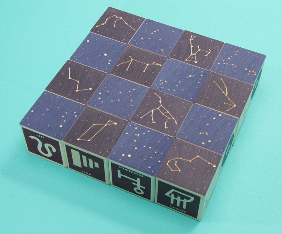 Wooden Constellation Blocks - Moo Like a Monkey