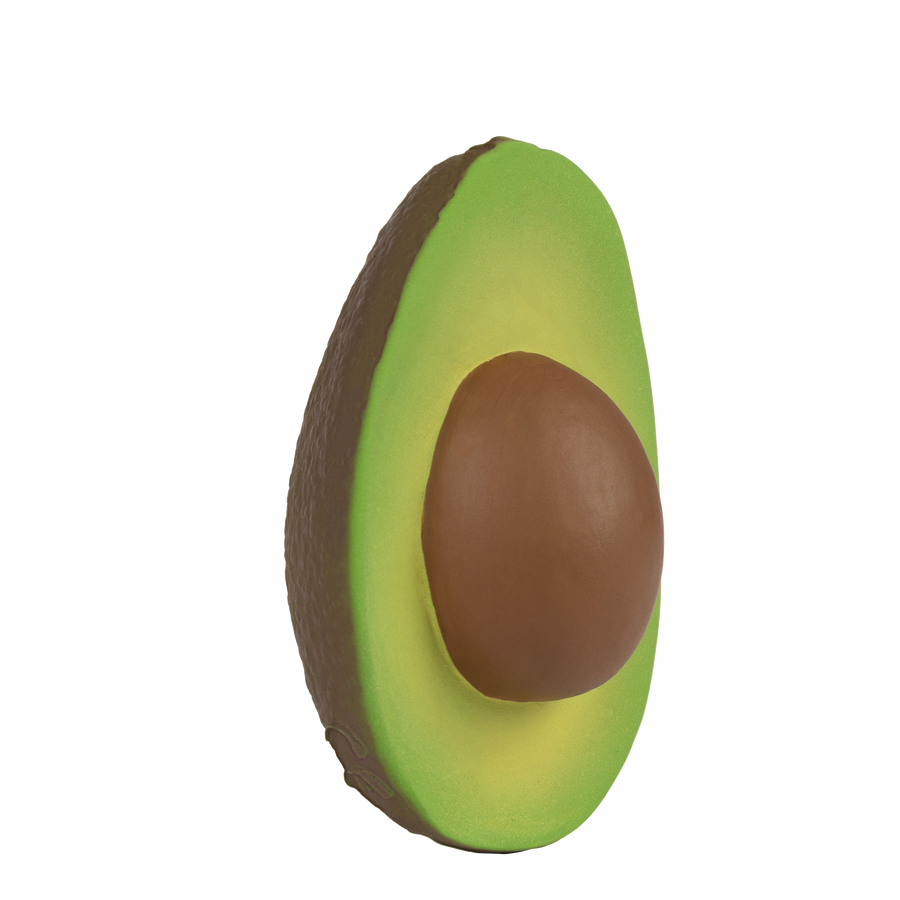 Natural Rubber Teether | Arnold the Avocado - Moo Like a Monkey