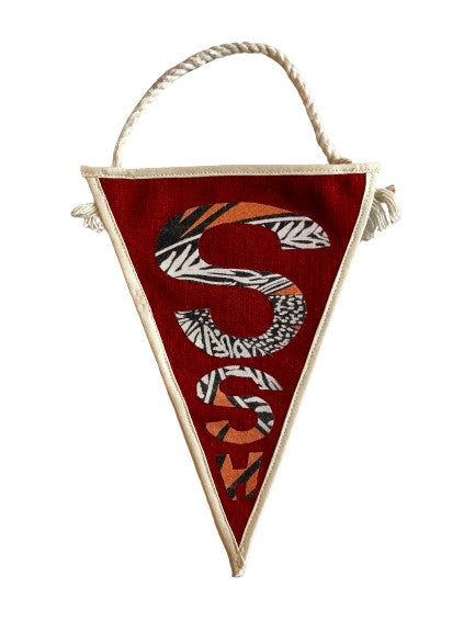 Happy Camper Flag | Shh (Red) - Moo Like a Monkey