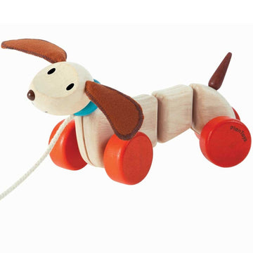 Plan Toys | Pull-Along Happy Puppy