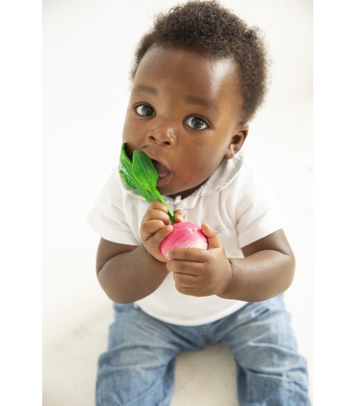 Natural Rubber Teether | Ramona the Radish