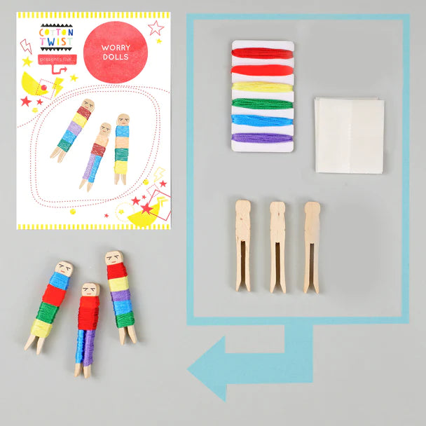 Cotton Twist | Make Your Own Worry Dolls - Moo Like a Monkey